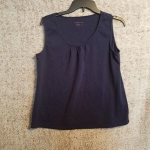 Coldwater Creek blue tank top/ sleeveless shirt